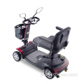 Scooter de 4 rodas de mobilidade dobrável de incapacidade